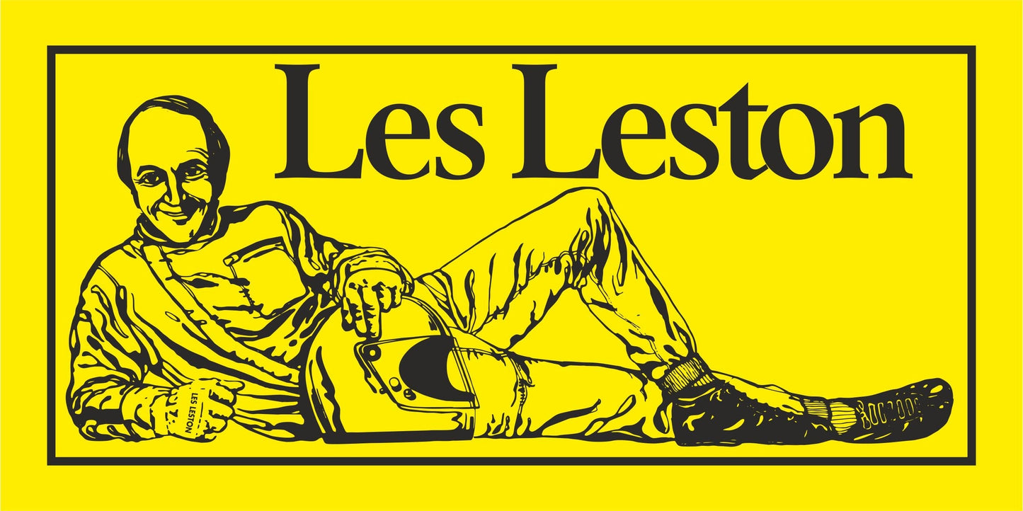 Laid-Back Les Decal