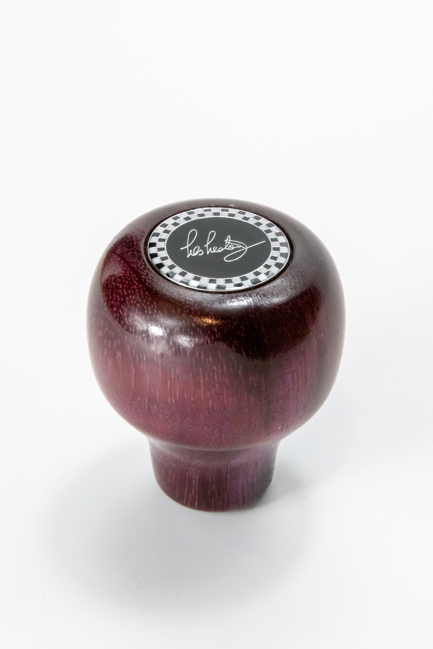 Les Leston Gear Knob Purple Heart