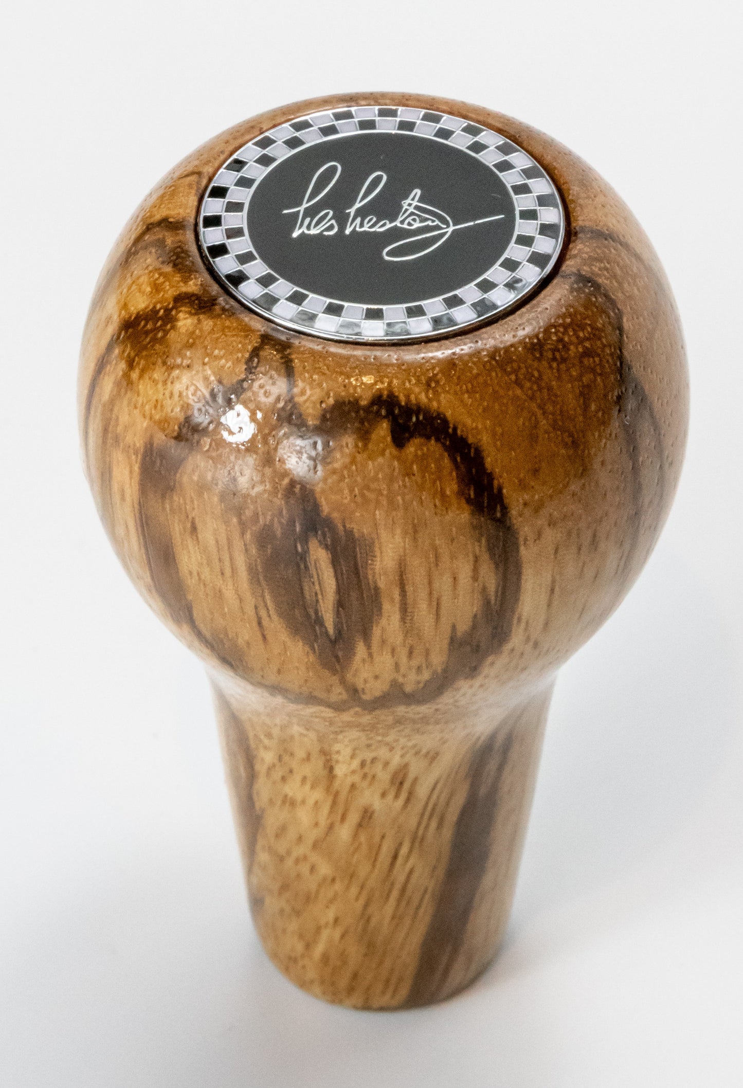 Les Leston Gear Knob Zebrano