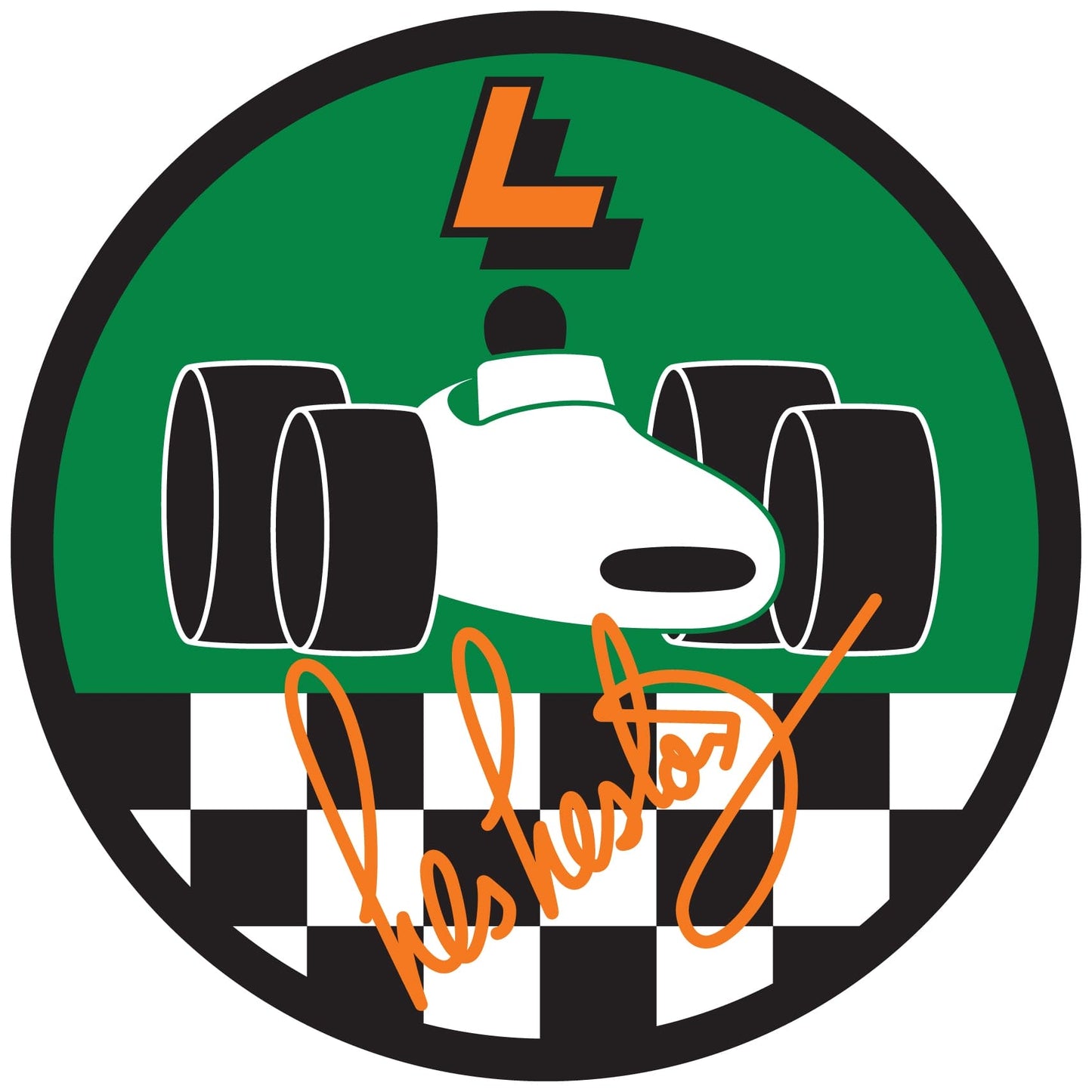 Les Leston Racing Roundel