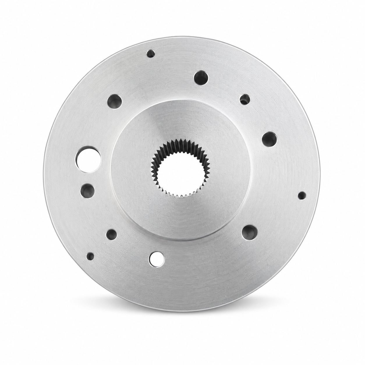 VDM style steering wheel boss precision machined in the UK for fitting original Les Leston steering wheels to period cars including Porsche 356, 904 and 906 models