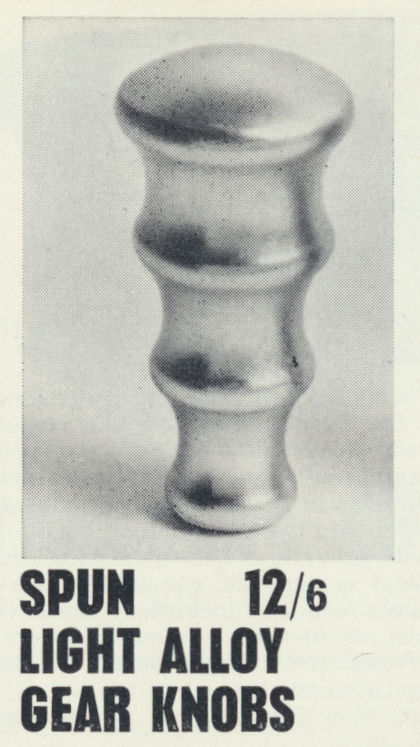 Les Leston Gear Knob Mahogany